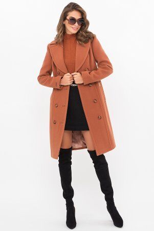 Пальто П-402-100 144-терракот