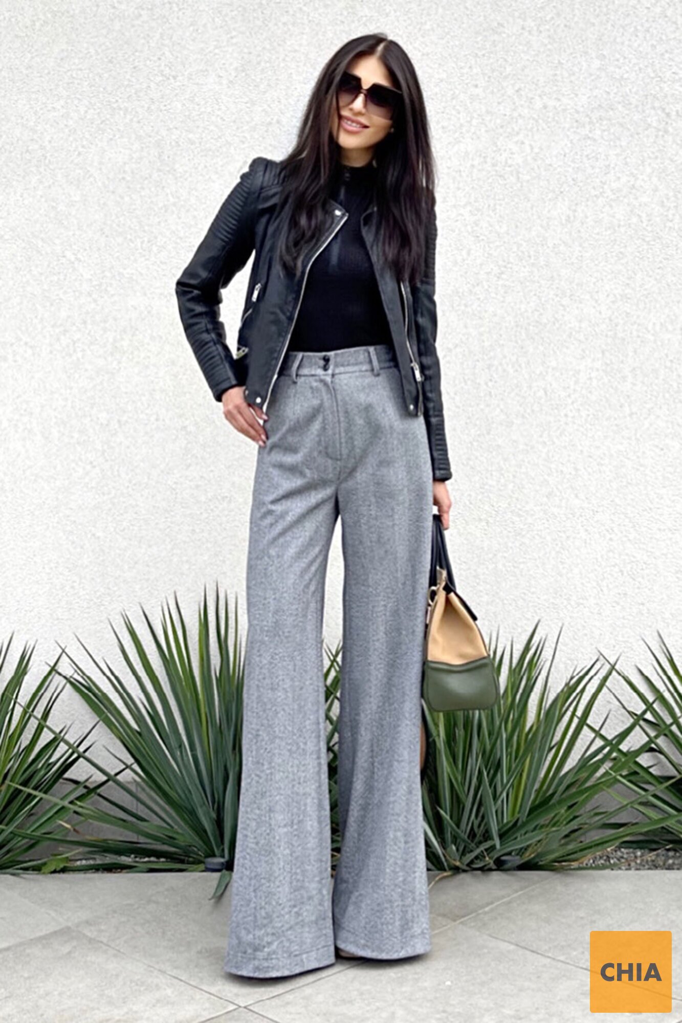 Брюки-палаццо