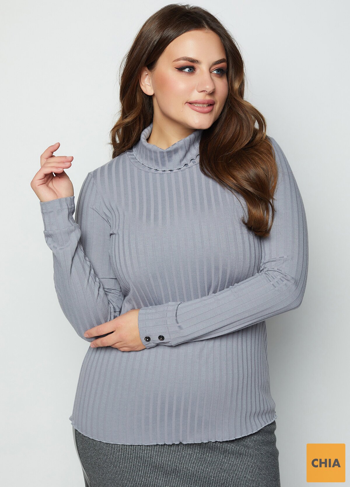 Гольф Штрих серый