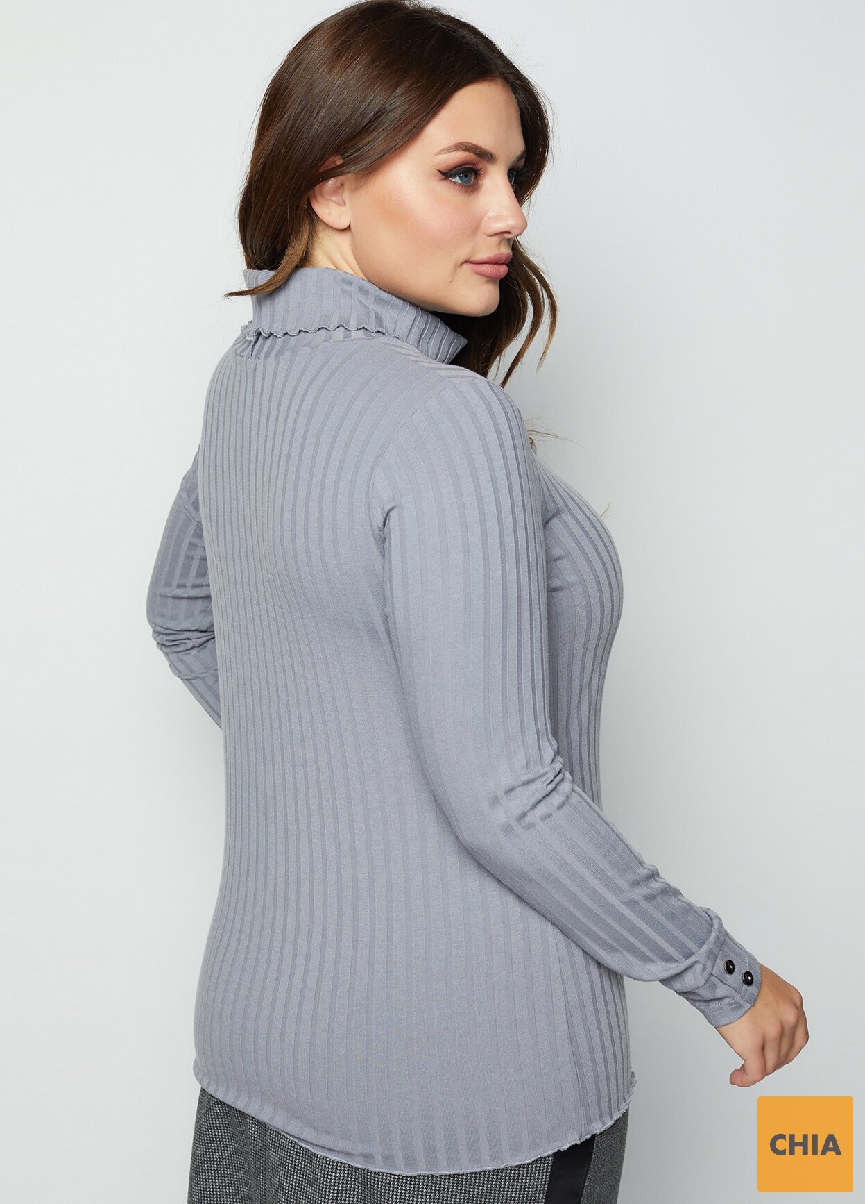 Гольф Штрих серый