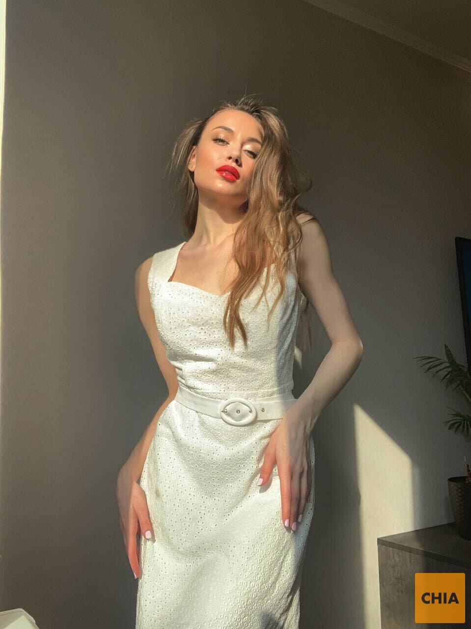 Платье из прошвы "VALENCIA"