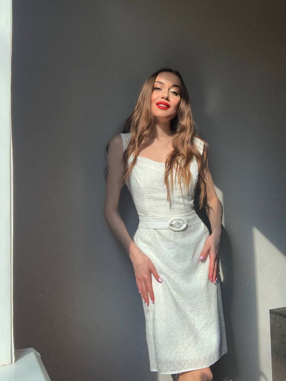 Платье из прошвы "VALENCIA"