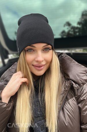 Caskona: CANE UNI ШАПКА черный SG 10501 - фото 2