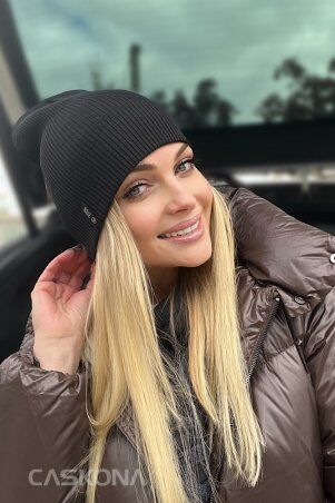 Caskona: CANE UNI ШАПКА черный SG 10501 - фото 3