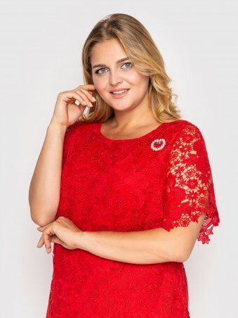 Vlavi: Платье Элен красное 124088 - фото 3