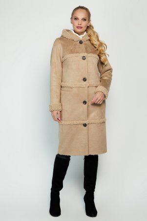 Miledi: Эко-дубленка Краш кэмел 101783 - фото 1