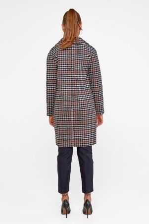 Emass: Пальто Нова червоно-чорний 350/1-48-1 - фото 4