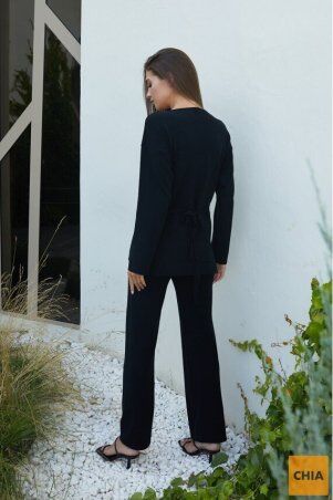 Prima Fashion Knit: Вязаный костюм "Алина" - черный 2765007 - фото 2