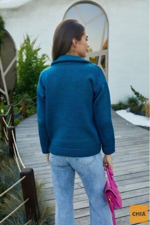 Prima Fashion Knit: Вязаный кардиган "Лиза" - изумруд 4720009 - фото 3