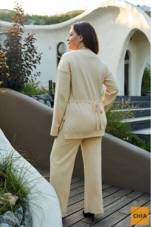 Prima Fashion Knit: Вязаный костюм "Алина" - крем Size + 2765027 - фото 2