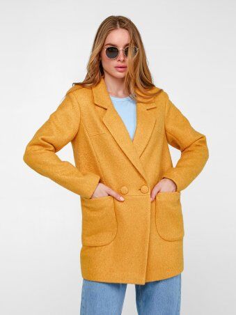 Emass: Пальто-пиджак Бланка тур. ш. желтый 47/1-26-1 - фото 1