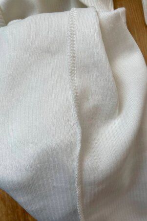 Itelle: Трикотажне плаття молочного кольору з відкритою спинкою Лаура 51330 - фото 6
