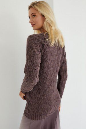 KOTIKI: Коричневый теплый свитер 20821 - фото 4
