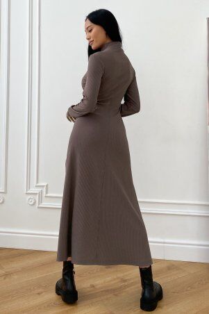 Jadone Fashion: Платье Рената XXl кофейный - фото 1