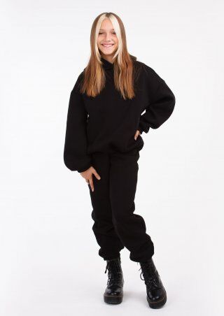 Sofia Shelest: Спортивный костюм Фрида черный KT1002 - фото 6