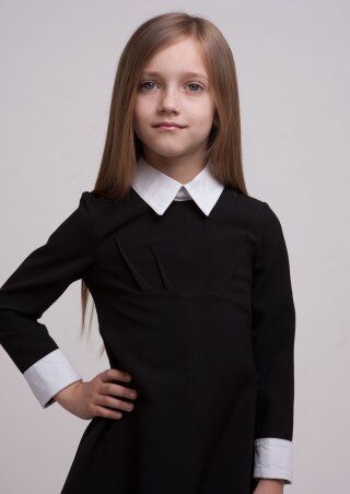 Sofia Shelest: Платье Лидия черный П00388 - фото 1
