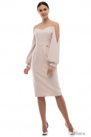 Angel PROVOCATION: Платье Ниса ( кремовый) - фото 3