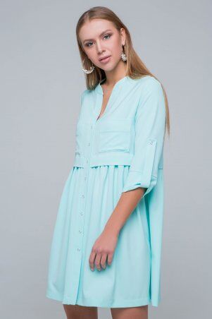 Emass: Сукня-сорочка «Герда» мята 1001-62-5 - фото 1