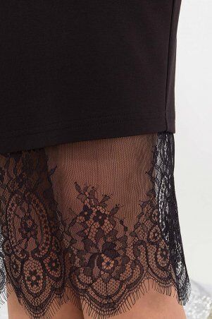 Glem: Платье Фелисити д/р черный p77211 - фото 6