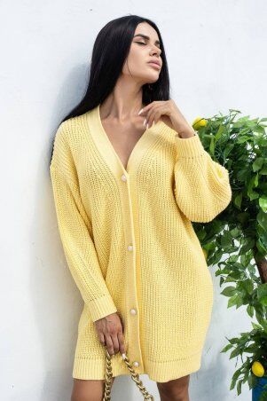 Larionoff: Кофта вязаная Desire155 Желтый 002068 - фото 2