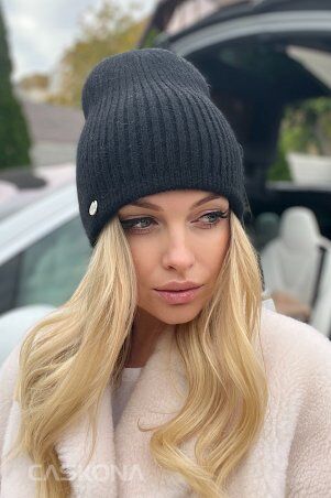 Caskona: ASTER UNI ШАПКА черный SG 11401 - фото 2