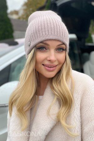 Caskona: ASTER UNI ШАПКА пыльная пудра SG 11409 - фото 2