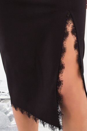 Glem: Платье Рамела д/р черный p77294 - фото 4