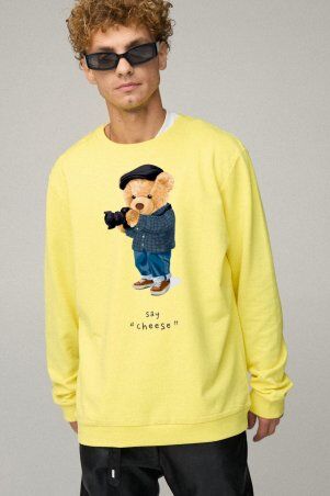 Yappi: Свитшот мужской OVERSIZE /no flis/ BSMSY30033 - фото 1
