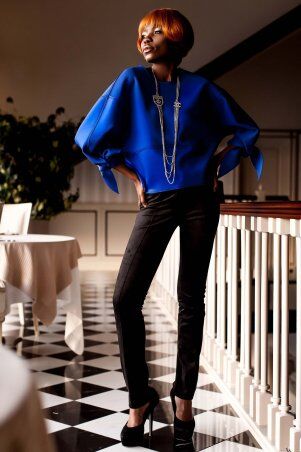 Jadone Fashion: Брюки Линколь чорний - фото 2