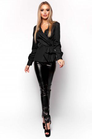 Jadone Fashion: Рубашка Карина чорний - фото 4
