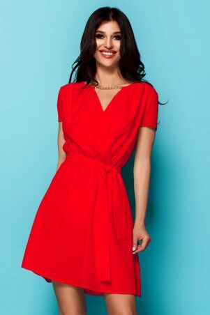 Jadone Fashion: Платье Мелиса червоний - фото 2