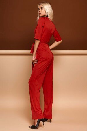 Jadone Fashion: Комбинезон Флоренс червоний - фото 3