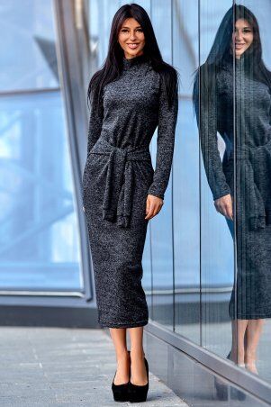 Jadone Fashion: Платье Линда чорний - фото 1
