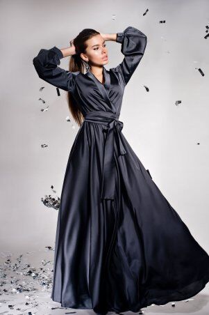 Jadone Fashion: Платье Shine Графіт - фото 2