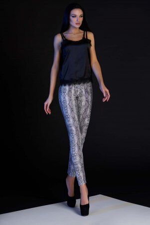 Jadone Fashion: Леггинсы Хельга сіро-лиловий - фото 3