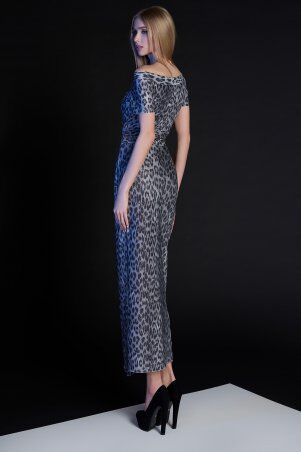Jadone Fashion: Платье Айша сірий - фото 3