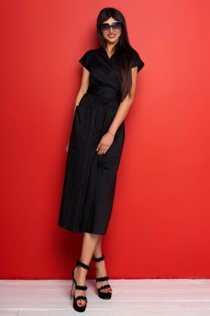 Jadone Fashion: Платье Сьюзи чорний - фото 1