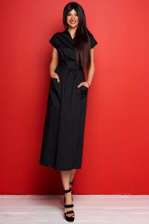 Jadone Fashion: Платье Сьюзи чорний - фото 2