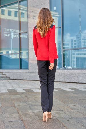 Jadone Fashion: Костюм Мелори червоний - фото 2