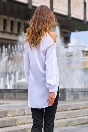 Jadone Fashion: Рубашка Айза молочний - фото 5