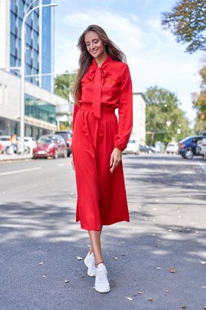 Jadone Fashion: Платье Алиша червоний - фото 1