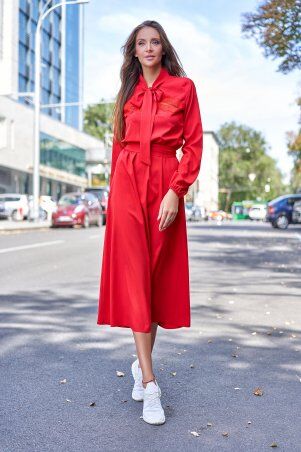 Jadone Fashion: Платье Алиша червоний - фото 2