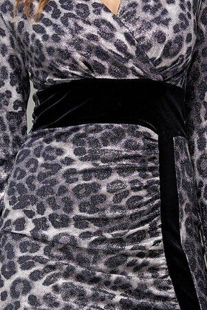 Jadone Fashion: Платье Сильвия сірий - фото 2