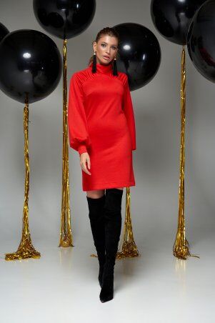 Jadone Fashion: Платье Холли червоний - фото 1