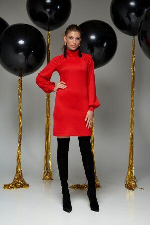 Jadone Fashion: Платье Холли червоний - фото 2