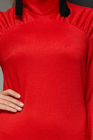 Jadone Fashion: Платье Холли червоний - фото 4
