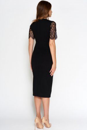 Jadone Fashion: Платье Менди чорний - фото 5