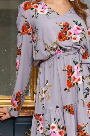 Jadone Fashion: Платье Лолита сірий - фото 4