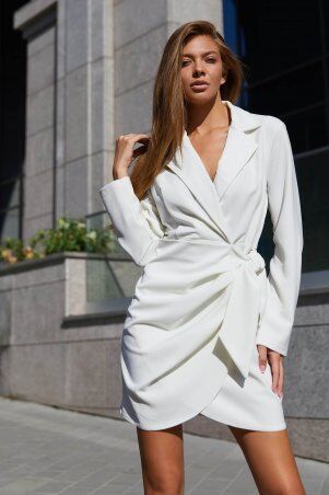 Jadone Fashion: Платье Гермиона білий - фото 5
