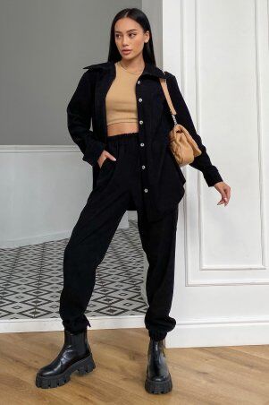 Jadone Fashion: Прогулочный костюм Инес чорний - фото 5